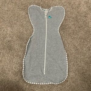 Love to Dream Swaddle Original Small Gray White